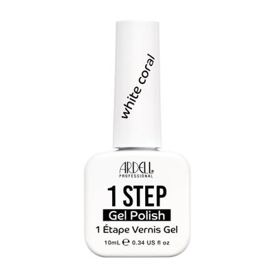 1 Step Gel Polish White Coral