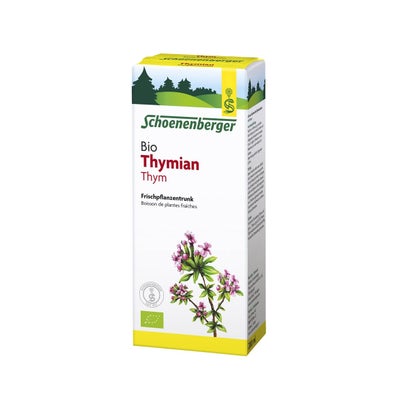 Thym boisson de plantes fraîches bio