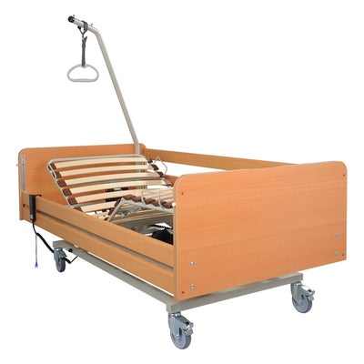 Pflegebett S4 Holzfederleisten