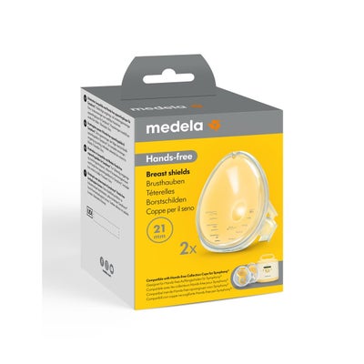 Hands-free Brusthauben 21mm für Doppelpumpset Symphony