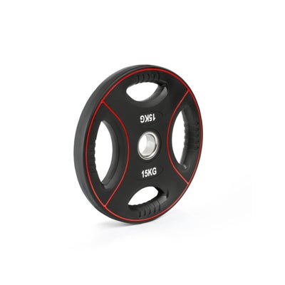 Hantelscheibe Polyurethan 4-Grip 50 mm 15 kg Hantelscheibe Polyurethan 4-Grip 50 mm 15 kg