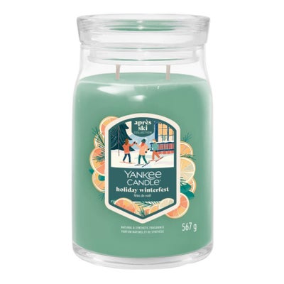 Holiday Winterfest Signature Large Jar Holiday Winterfest Signature Large Jar