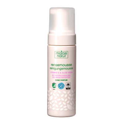 Natur Mousse nettoyante à l'aloe vera bio et à la vitamine E