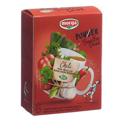 PowerPowder BouillonDrink Chili Bio 10 x 4 g