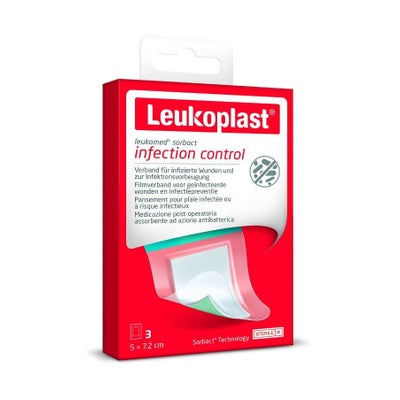 Leukomed Sorbact 7.2x5cm steril