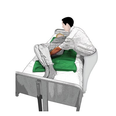 Drap de transfert pour glisser et retourner 195 x 70 cm Drap de transfert pour glisser et retourner 195 x 70 cm