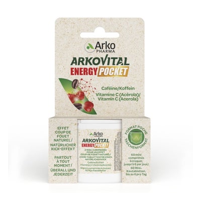 Arkovital Energy Pocket mini-comprimés à corquer Arkovital Energy Pocket mini-comprimés à corquer