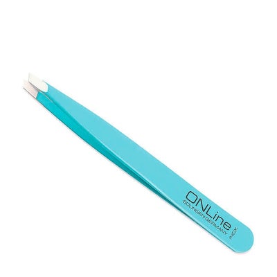 ONLine Pinzette schräg INOX Turquoise