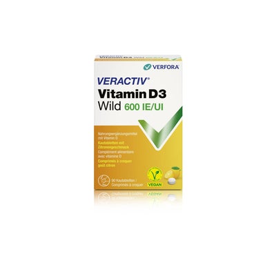 Vitamin D3 Wild 600 IE cpr croquer Vitamin D3 Wild 600 IE cpr croquer