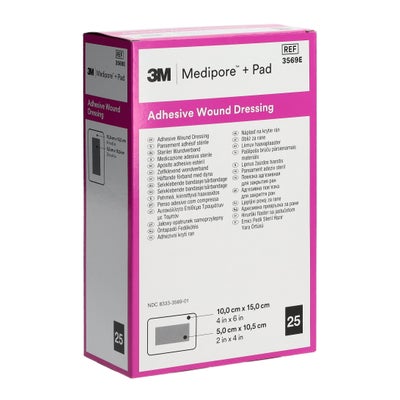 Medipore+Pad 10x15cm compresse 5x10.5cm Medipore+Pad 10x15cm compresse 5x10.5cm