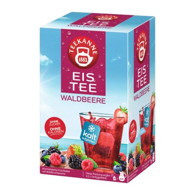 Thé glacé aux baies des bois