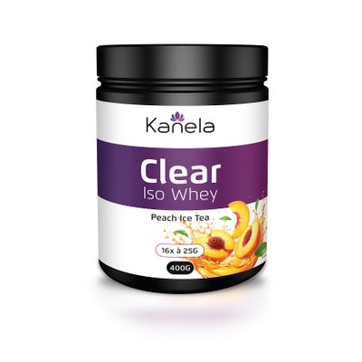 Clear Iso Whey Peach Ice Tea Clear Iso Whey Peach Ice Tea