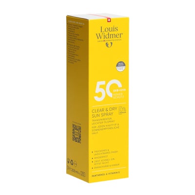 Clear & Dry Sun Spray LSF50 ohne Parfum Clear & Dry Sun Spray LSF50 ohne Parfum