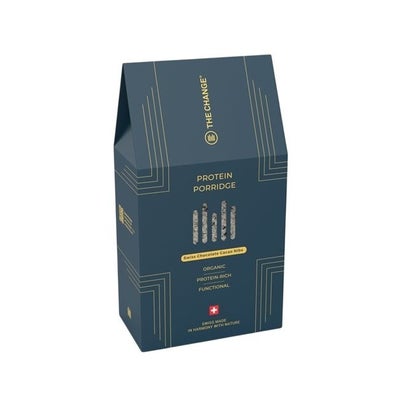 Protein Porridge Swiss Chocolate Cacao Nibs bio Protein Porridge Swiss Chocolate Cacao Nibs bio