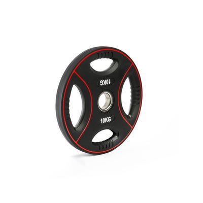 Hantelscheibe Polyurethan 4-Grip 50 mm 10 kg