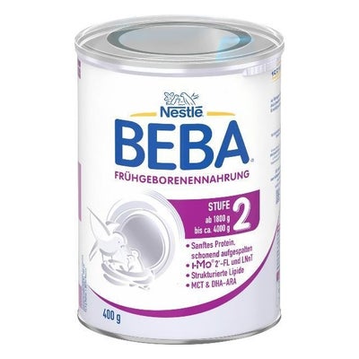 aliment prématurés étape 2