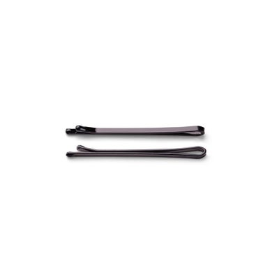 Haarklemmen glatt lackiert 45mm schwarz