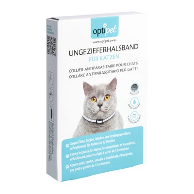 collier antiparasitaire chats réfléchissant