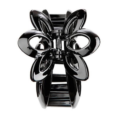 Haarklammer Blume Schwarz Haarklammer Blume Schwarz