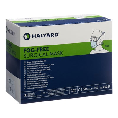 OP Maske Fog Free blau Typ II