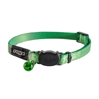 Kiddycat Katzenhalsband grün Halsumfang 16.5-23 cm Kiddycat Katzenhalsband grün Halsumfang 16.5-23 cm