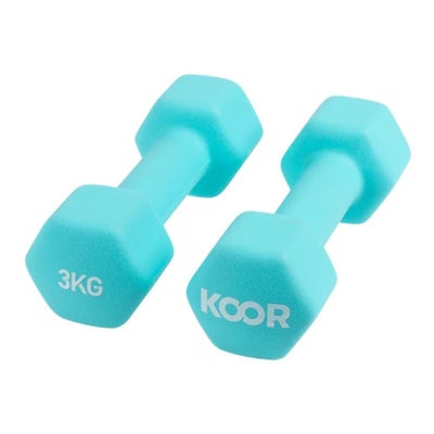 Kurzhantel-Set 3 kg, Blau 1 Paar