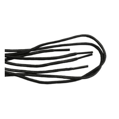 Schnürsenkel Schwarz gewachst 120 cm, 1 Paar