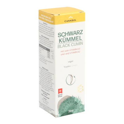 Schwarzkümmel mit Vitamin D3 und K2