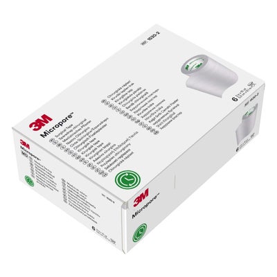 Micropore - sparadrap sans dispenser 50mmx9.14m blanc Micropore - sparadrap sans dispenser 50mmx9.14m blanc