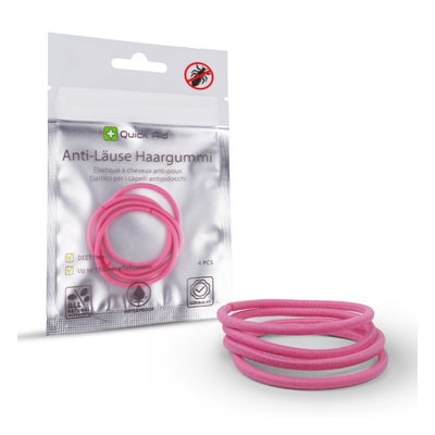 Anti-Läuse Haargummi rosa