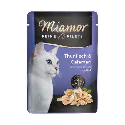 Feine Filets Thun und Calamari