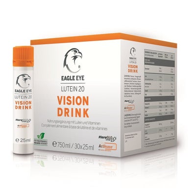 lutein 20 vision drink 30 x 25 ml
