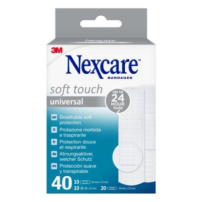Soft Touch universal Pflaster 3 Grössen gemischt