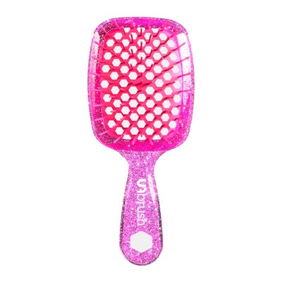 Detangling Hair Brush Mini Rose Quartz
