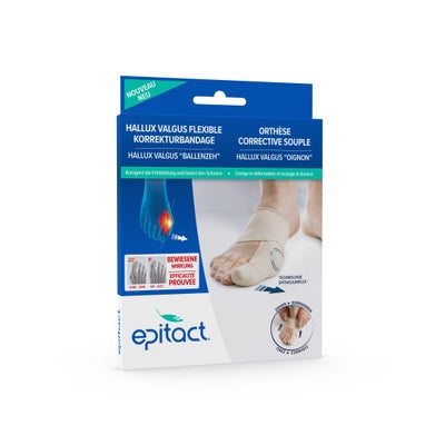orthèse corrective souple Hallux valgus JOUR M 21.5 - 23 cm orthèse corrective souple Hallux valgus JOUR M 21.5 - 23 cm