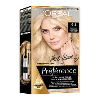 PRÉFÉRENCE - Color 9.1 blond cendré très clair PRÉFÉRENCE - Color 9.1 blond cendré très clair