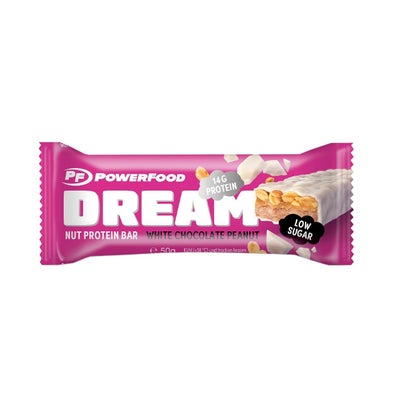Dream Nut Protein Bar - White Chocolate Peanut Dream Nut Protein Bar - White Chocolate Peanut