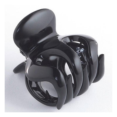 Haarklammer Octopus mittel Noir