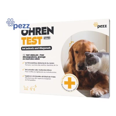 Ohrentest für Hunde und Katzen