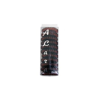 Haargummi havanna 3,8 cm Telefonkabel 11er Haargummi havanna 3,8 cm Telefonkabel 11er