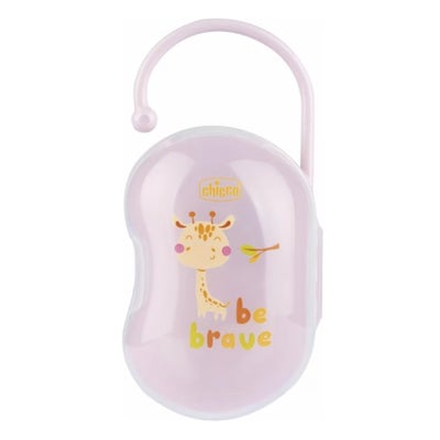 porte-sucettes pour 2 sucettes pink 0m+