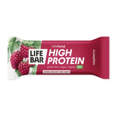 Bio Lifebar barre protéine framboise