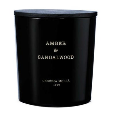 Premium Candle XL Amber & Sandalwood Bougie 3 mèches Premium Candle XL Amber & Sandalwood Bougie 3 mèches