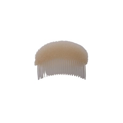 Knotenpolster 6x8 cm hell mit Kamm