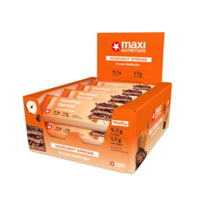 Protein Waffle Bar Hazelnut Spread 12 x 39 g Protein Waffle Bar Hazelnut Spread 12 x 39 g