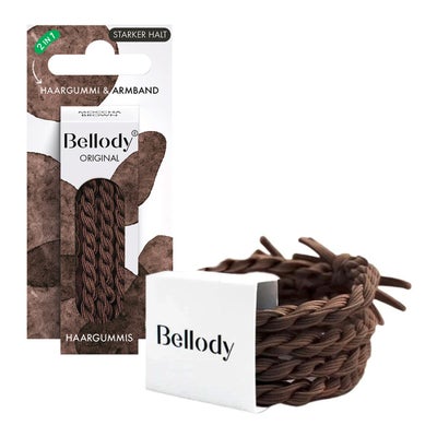 Original Hair Ties, mocha brown