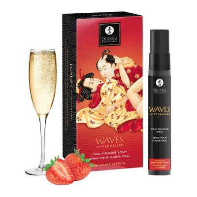 Waves of Pleasure Strawberry Wine Oralsex-Mundspray