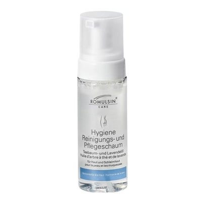 mousse de nettoyage et de soin hygiène