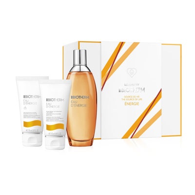 Eau d'Energie Geschenkset Spray 100ml + Douche 50ml + Body Milk