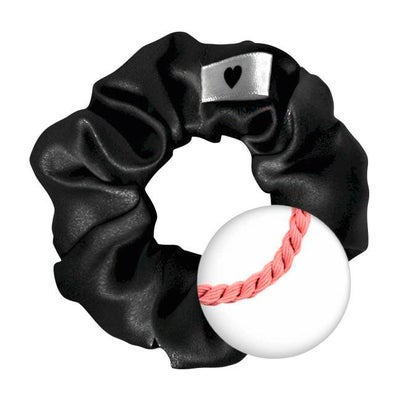 Original Seiden-Scrunchies, classic black